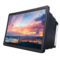 Ekran telefonu komórkowego lupa uniwersalny powiększalnik 3D powiększający wzmacniacz wideo uchwyt projektora uchwyt na biurko stojak na telefon 1